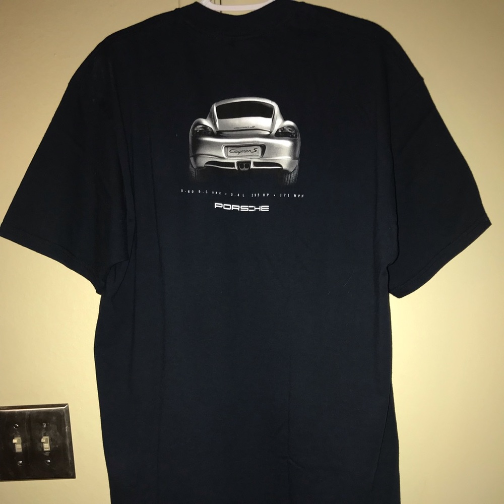 Porsche tee size xl/l